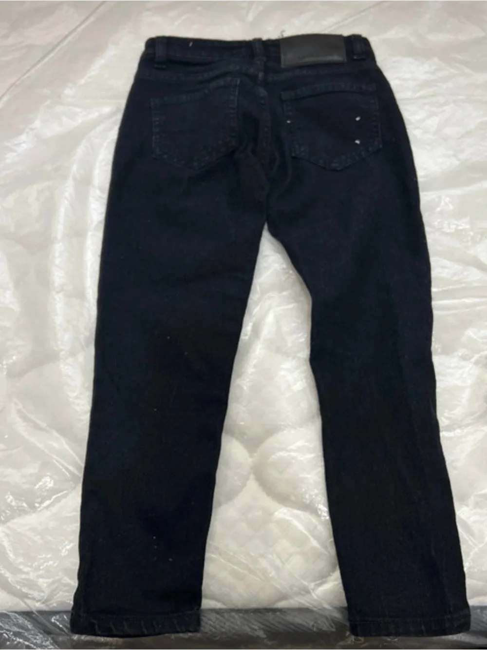 Rocawear Black Back-Pocket Denim Pants